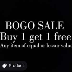 PURGE SALE - BOGO